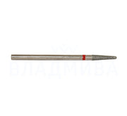 Deimantinis antgalis „Konusas“ raudonas VLADMIVA 2,3 mm