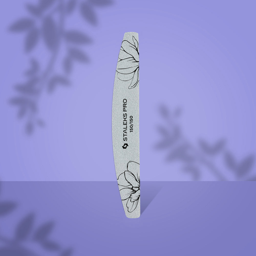 Dildė nagams laivelio-pusmėnulio formos STALEKS EXPERT 40 150/150