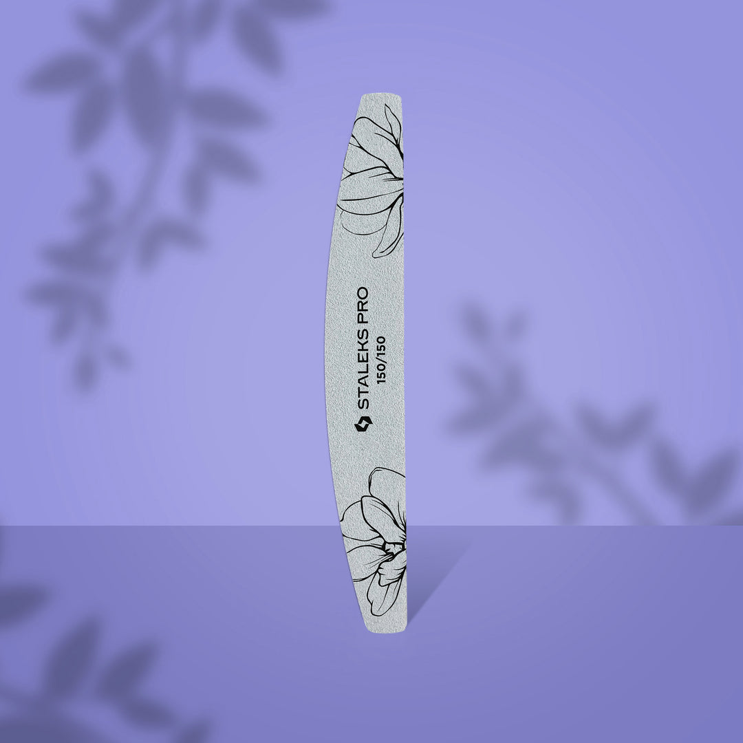 Dildė nagams laivelio-pusmėnulio formos STALEKS EXPERT 40 150/150