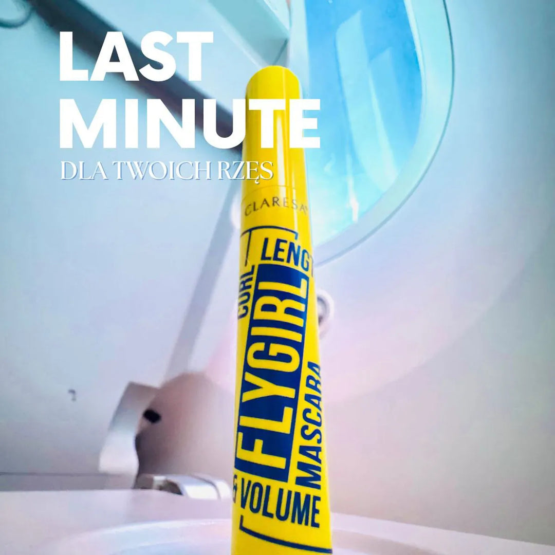 CLARESA FLYGIRL COMB&CURL blakstienų tušas – riestina, ilgina, šukuoja ir suteikia apimties, 10 g 4Mass