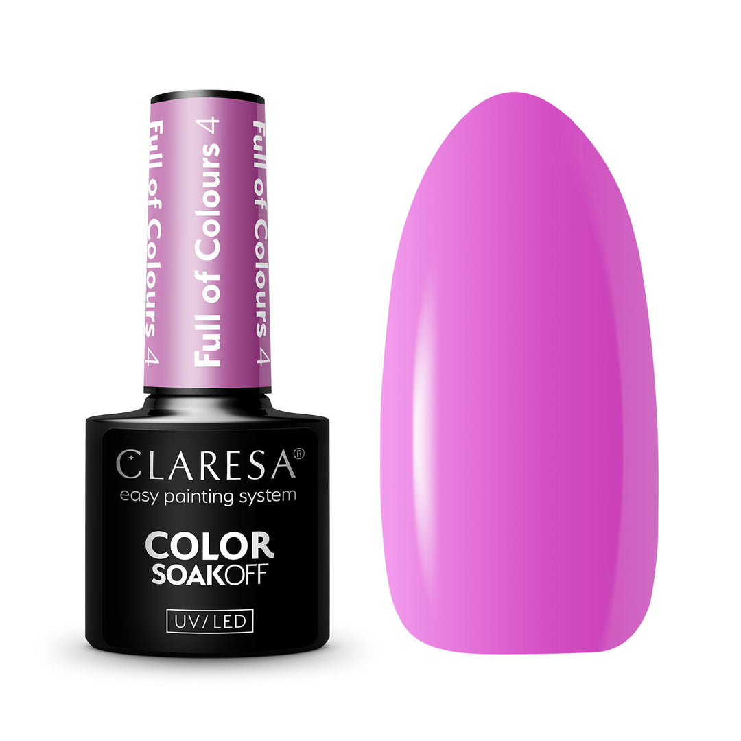 Gelinis lakas CLARESA Full of colours