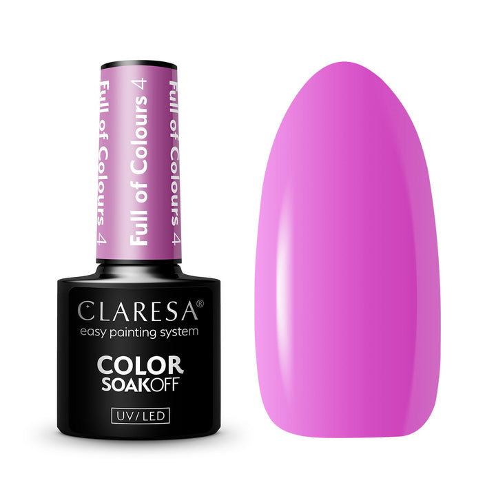 Gelinis lakas CLARESA Full of colours