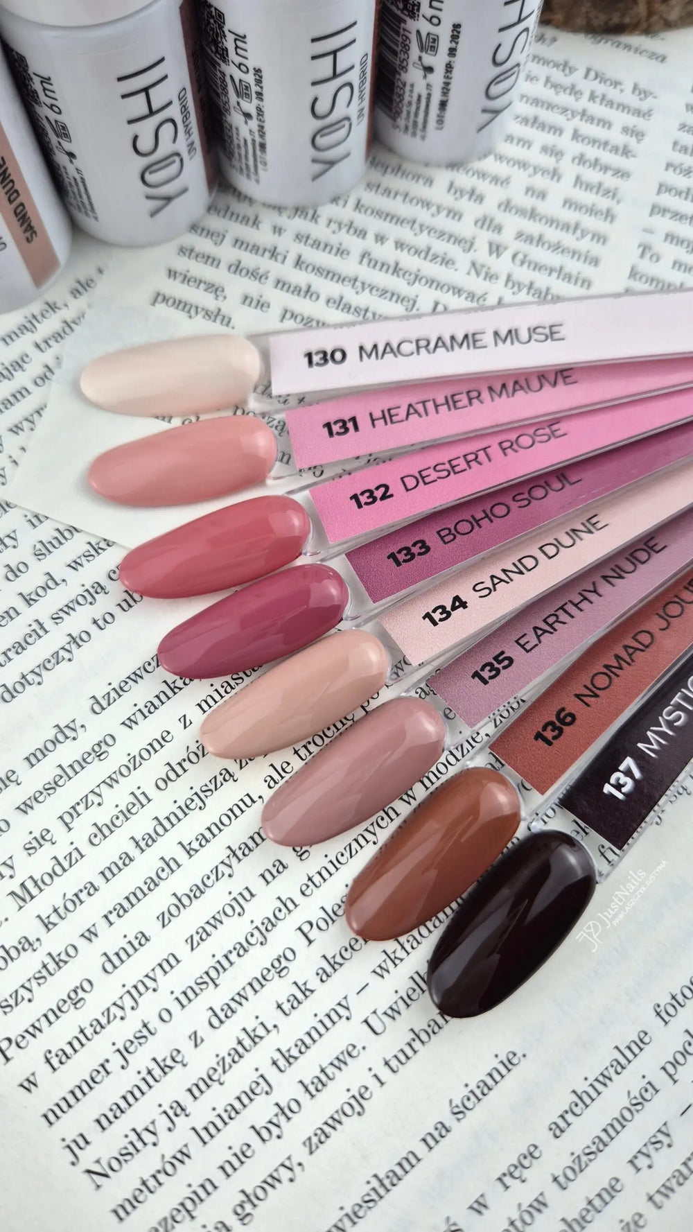Gelinis lakas YOSHI Heather Mauve 131