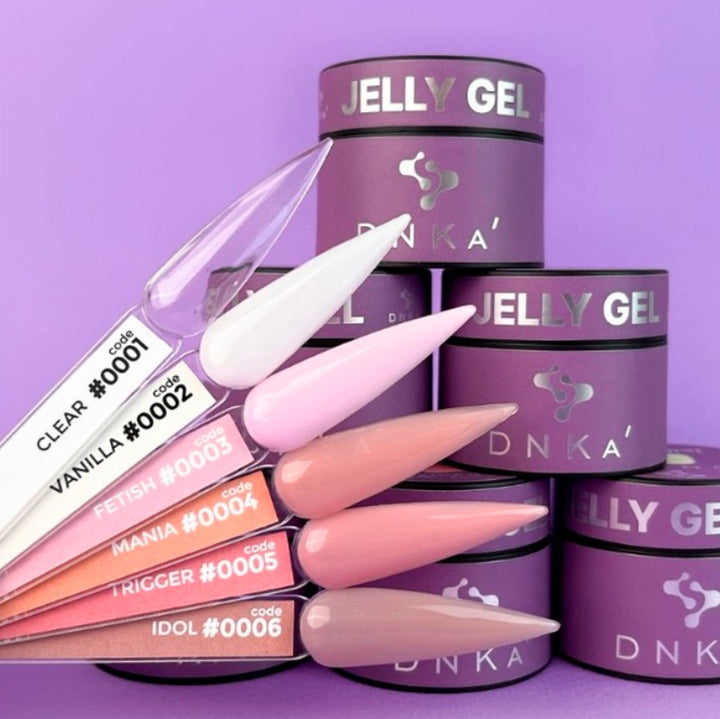 Kamufliažinis suflė gelis DNKA JELLY GEL 0004 15 ml
