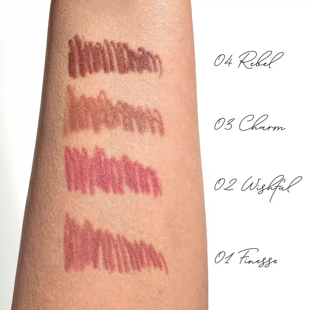CLARESA CREAMY LIP LINER  Kreminė lūpų kontūro pieštuko priemonė 01 FINESSE, 0,35 g Naguprieziura