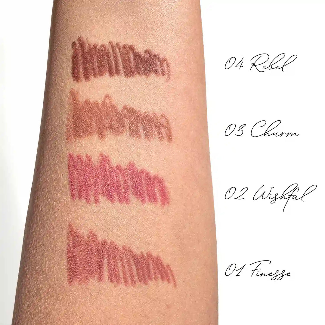 CLARESA CREAMY LIP LINER  Kreminė lūpų kontūro pieštuko priemonė 01 FINESSE, 0,35 g Naguprieziura
