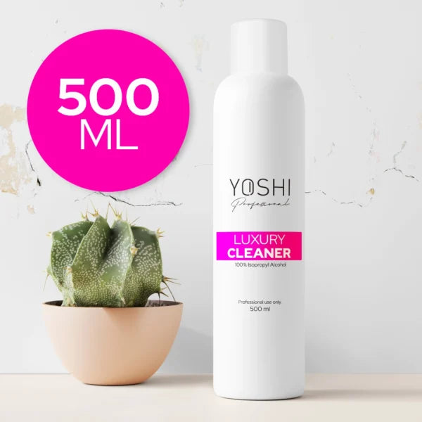 YOSHI Luxury Cleaner – nagų valiklis, 500 ml Naguprieziura
