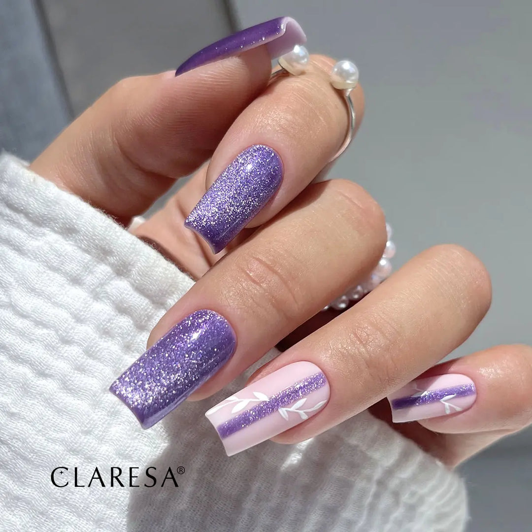 Gelinis lakas Claresa Neon Cat Eye NEON PURPLE 5g 4Mass