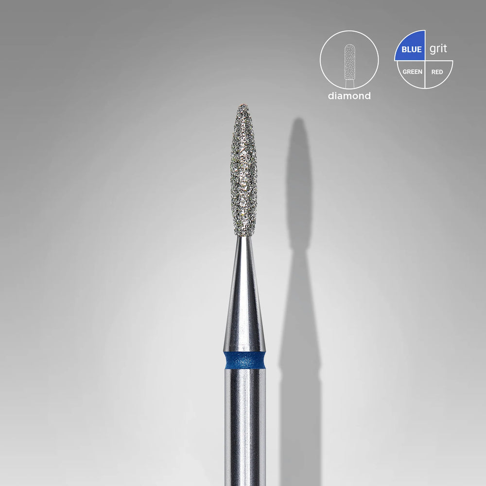 Deimantinis frezos antgalis Liepsnelė mėlyma buka STALEKS EXPERT 1.6 mm Staleks