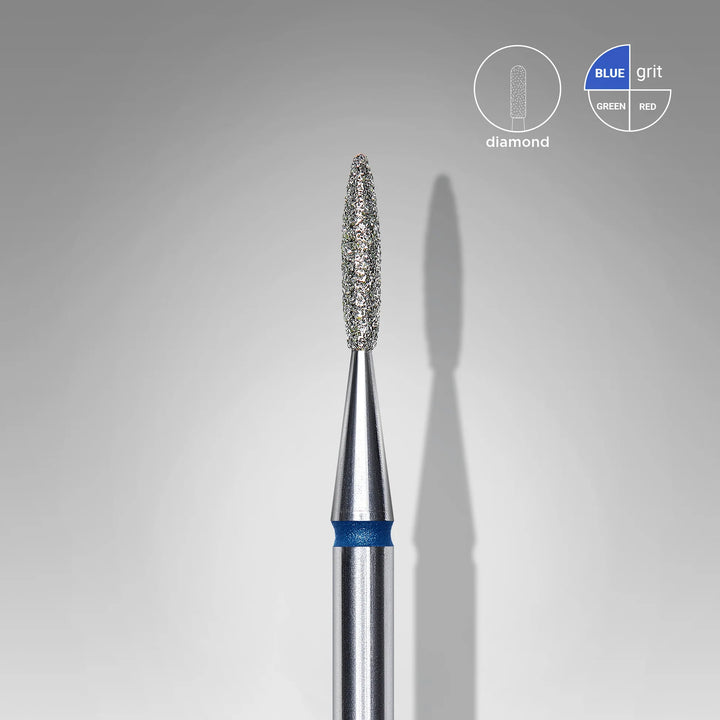 Deimantinis frezos antgalis Liepsnelė mėlyma buka STALEKS EXPERT 1.6 mm Staleks