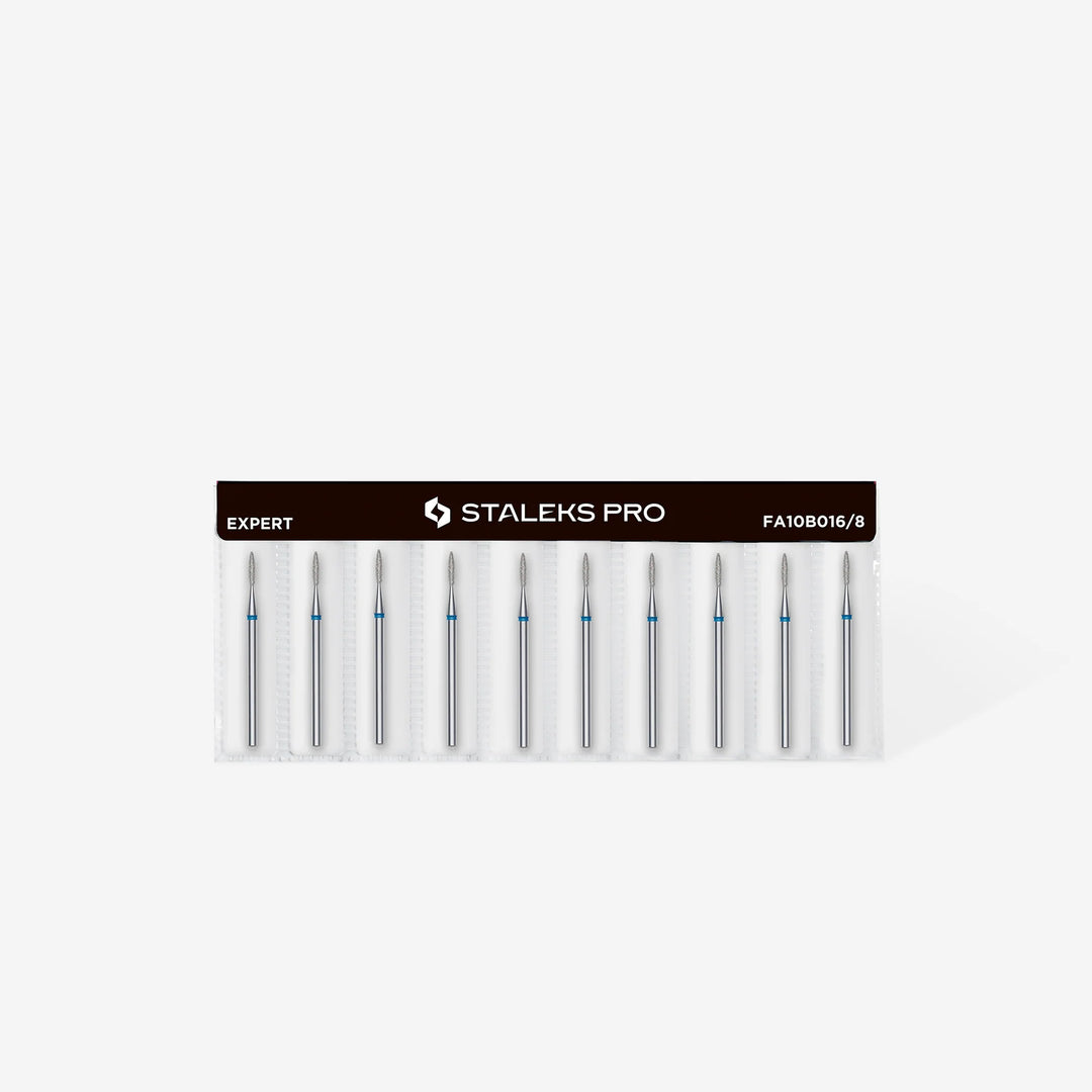 Deimantinis frezos antgalis Liepsnelė mėlyma buka STALEKS EXPERT 1.6 mm Staleks