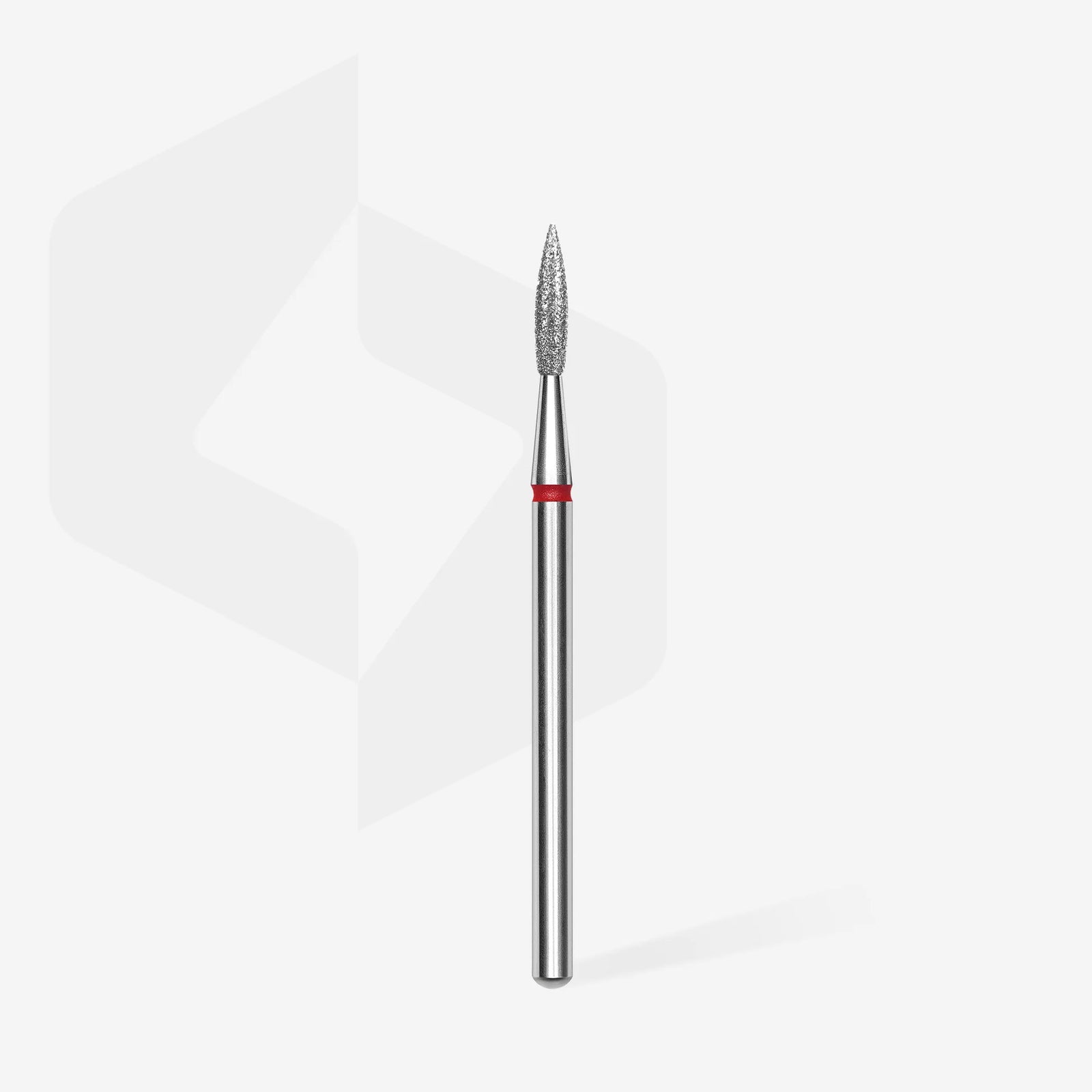 Deimantinis frezos antgalis Liepsnelė raudona STALEKS EXPERT 2.3 mm Staleks
