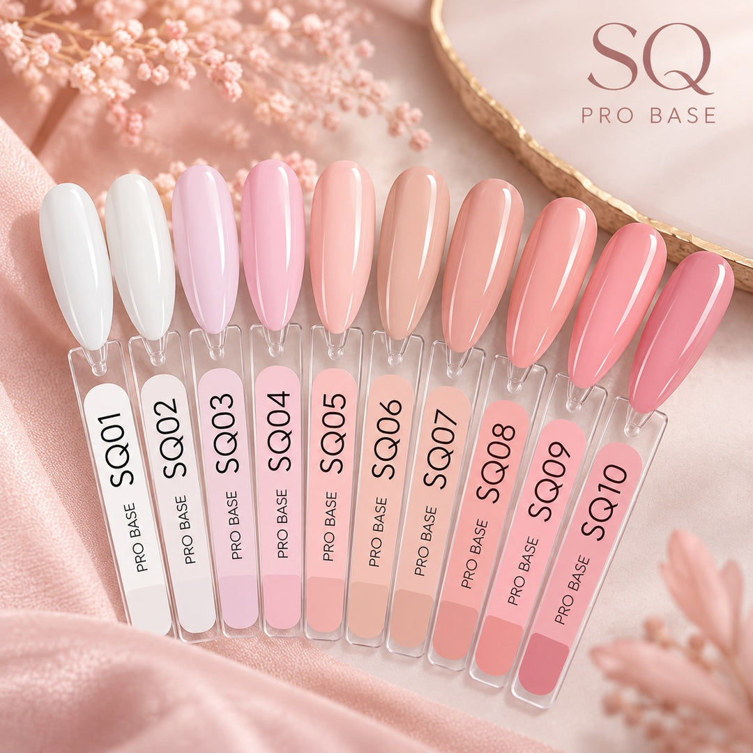 MOON Full Nude PRO Base – spalvota maskuojanti bazė nagams SQ04, 30 ml Moon FULL