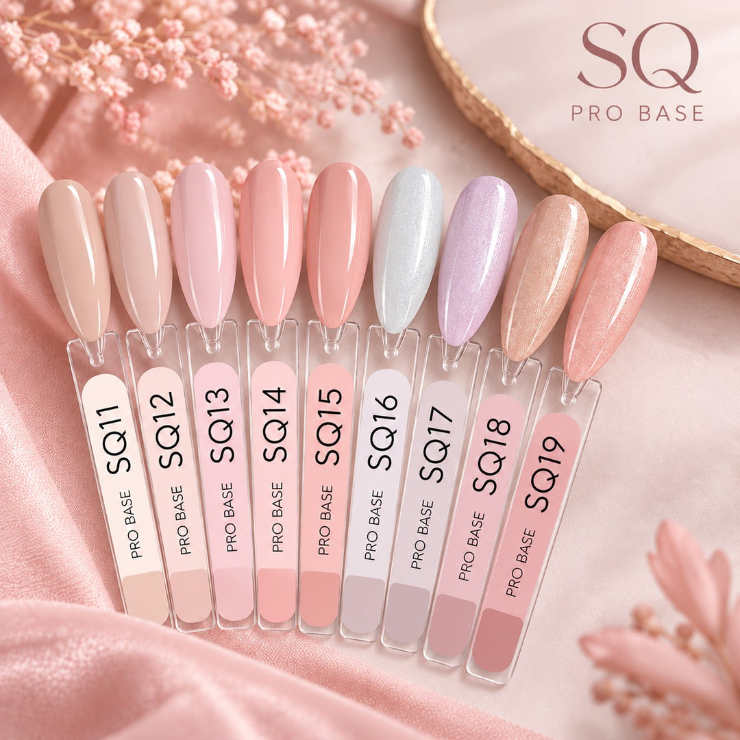 MOON Full Nude PRO Base – spalvota maskuojanti bazė nagams SQ18, 30 ml Moon FULL