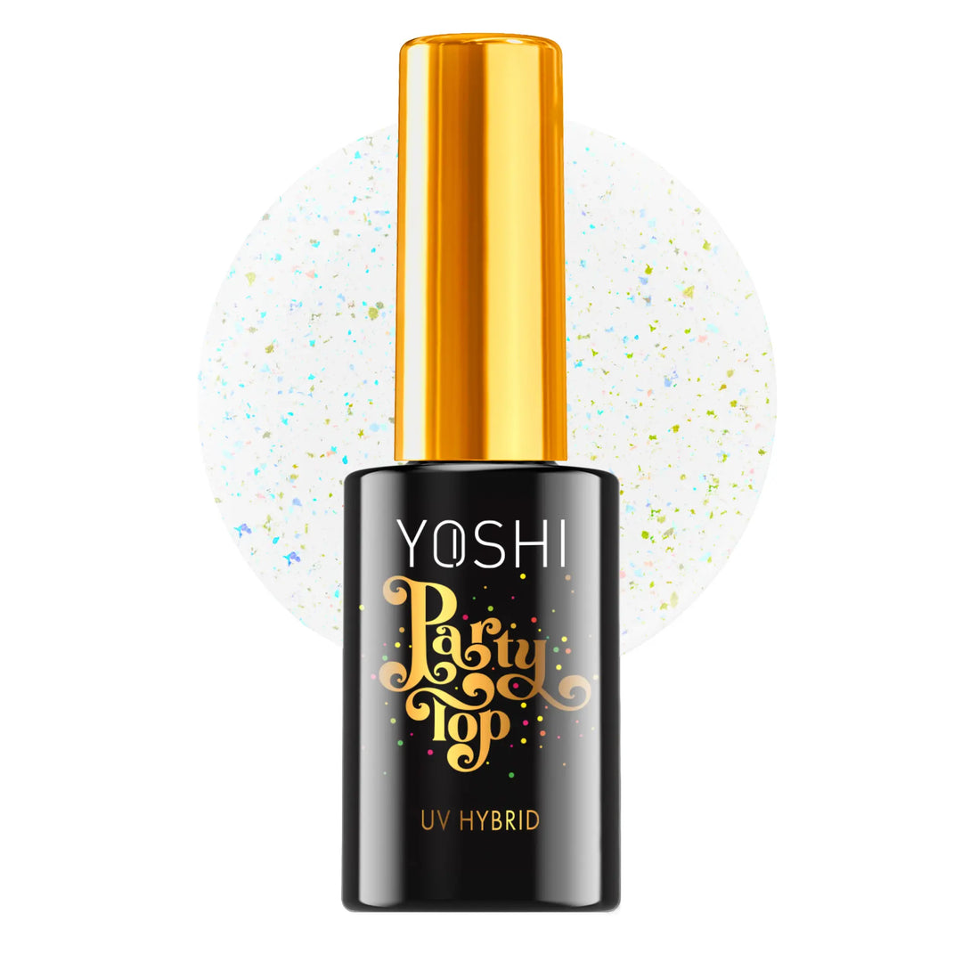 Gelinio lako viršutinis sluoksnis Top Party YOSHI  10 ml