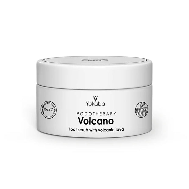Vulkaninis pėdų pilingas su vulkanine lava Podotherapy Yokaba 300 ml