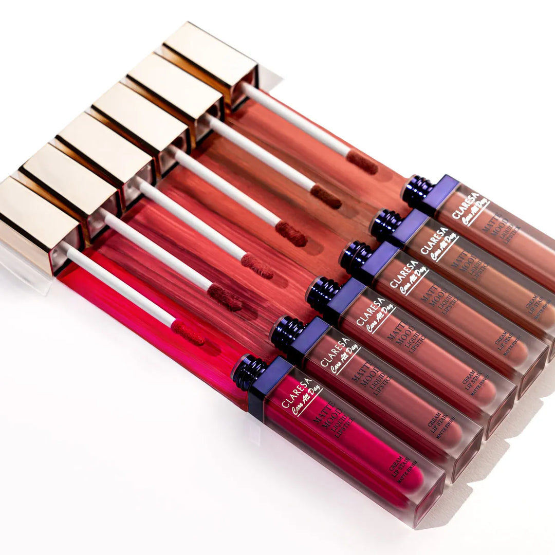 Claresa MATTE MOOD skysti lūpų dažai 7 ml – Confidence 05 Naguprieziura