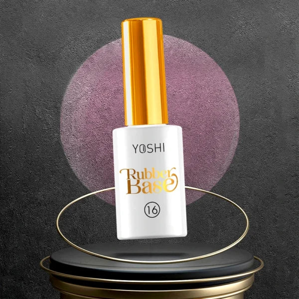 Gelinio lako pagrindas Rubber Base YOSHI 16 Naguprieziura
