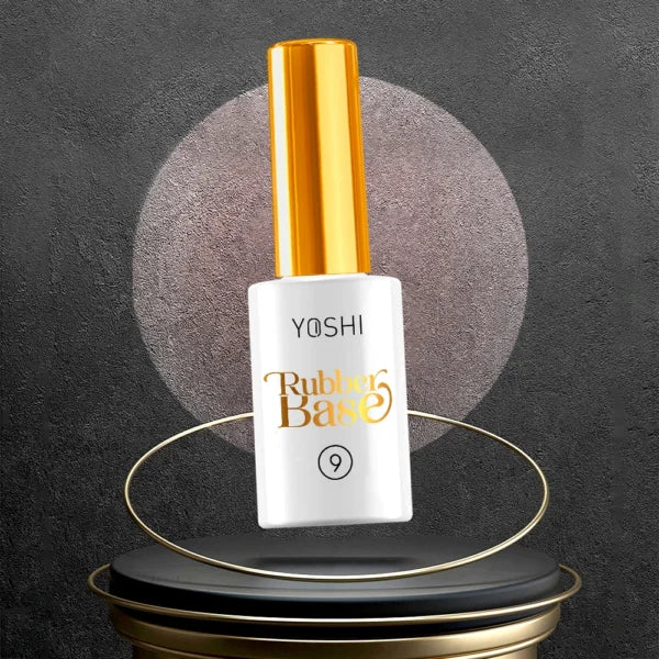 Gelinio lako pagrindas Rubber Base YOSHI 09 Naguprieziura