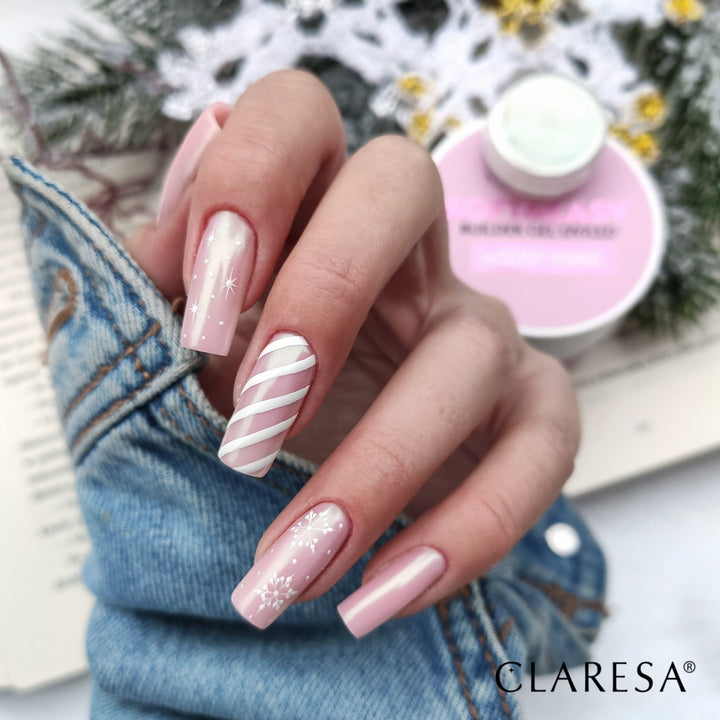 CLARESA SOFT&EASY BUILDER GEL Milky Pink 45 g