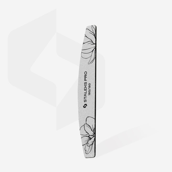 Dildė nagams laivelio-pusmėnulio formos STALEKS EXPERT 40 180/240 (saugi pakuotė) Naguprieziura