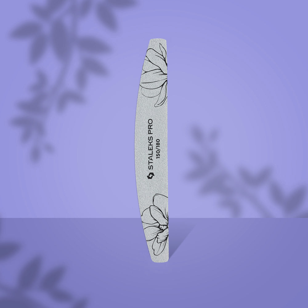 Dildė nagams laivelio-pusmėnulio formos STALEKS EXPERT 40 150/180