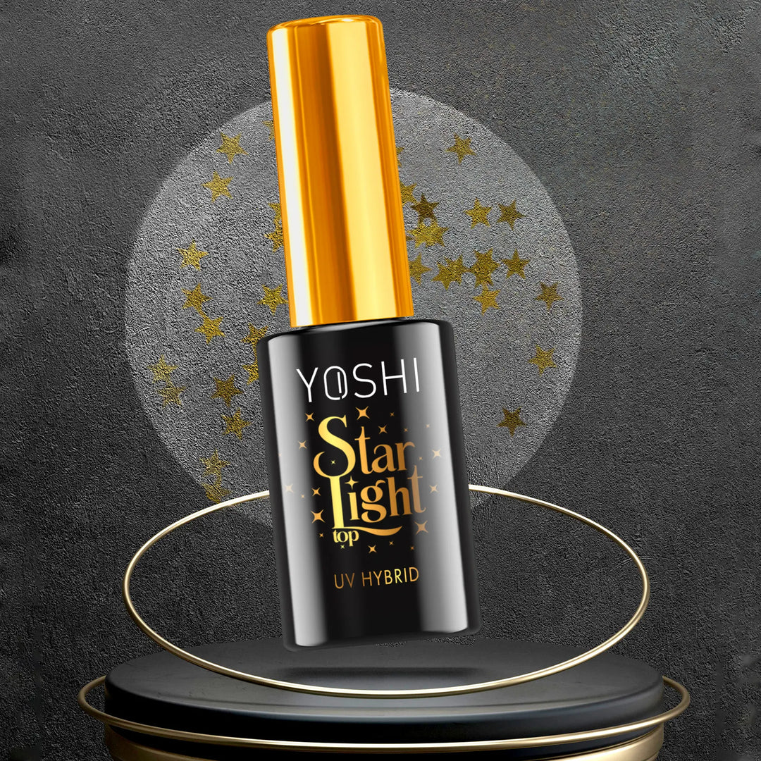 Gelinio lako viršutinis sluoksnis Top Star Light YOSHI  10 ml