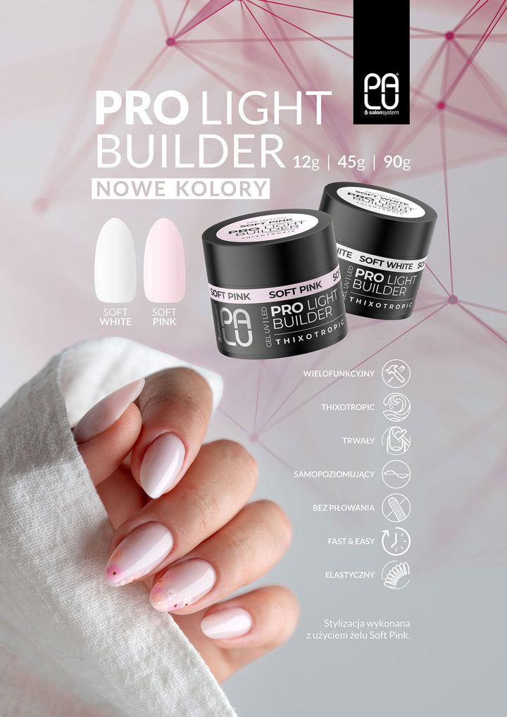 PALU BUILDER GEL PRO LIGHT Soft White 45 g