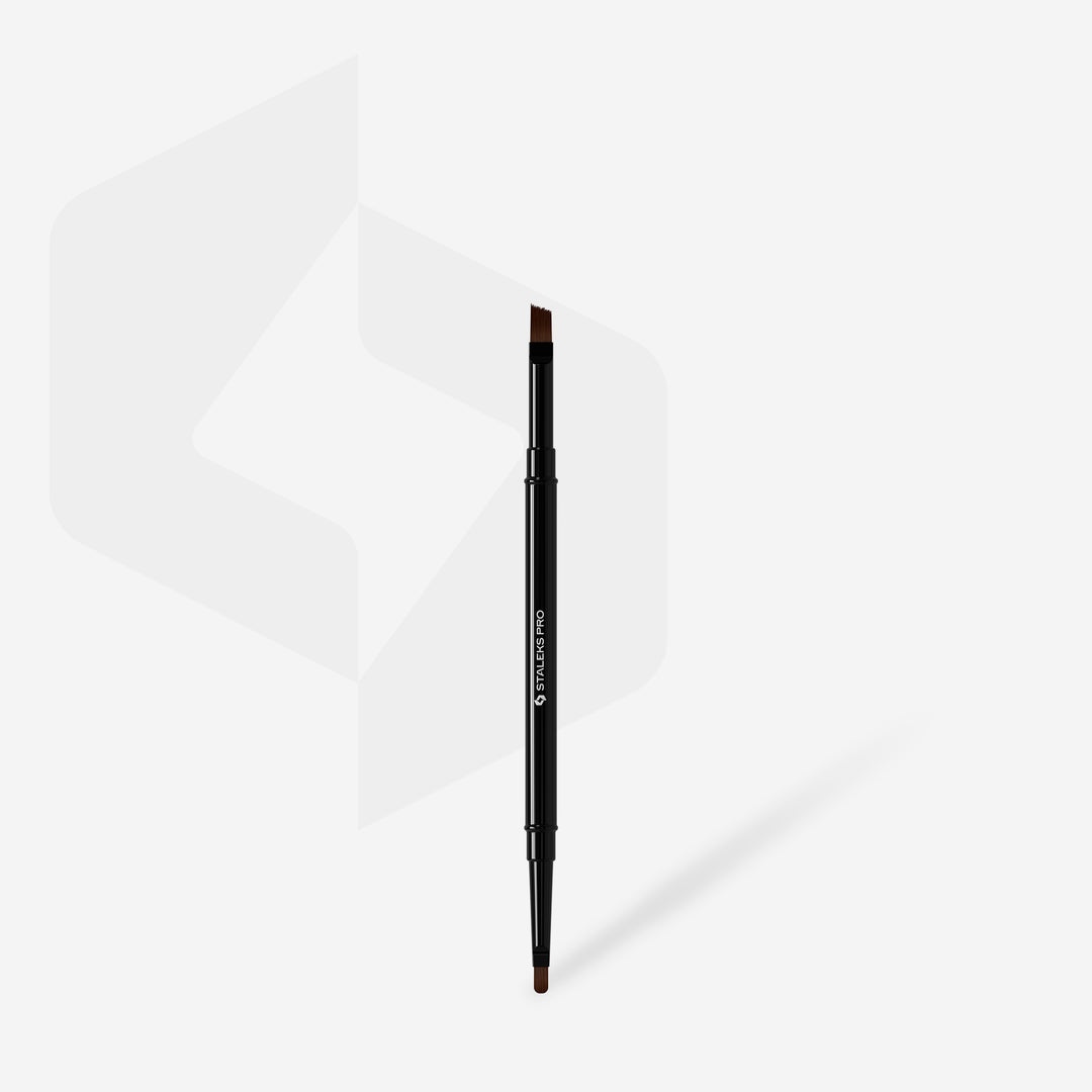 Dvipusis teptukas Staleks geliui 7 mm / geliui 9 mm Naguprieziura