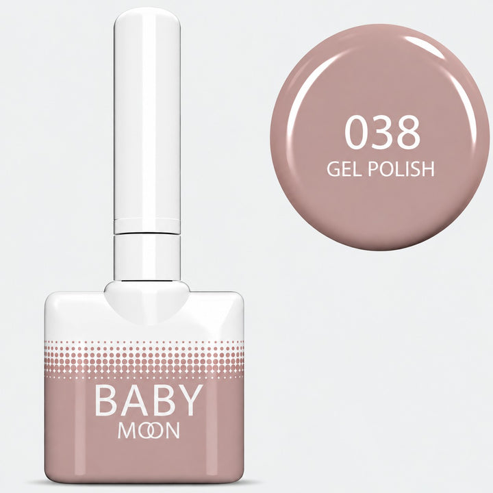 Baby Moon Premium gelinis lakas 038, 8 ml Moon FULL