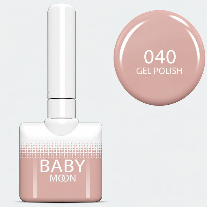 Baby Moon Premium gelinis lakas 040, 8 ml Moon FULL