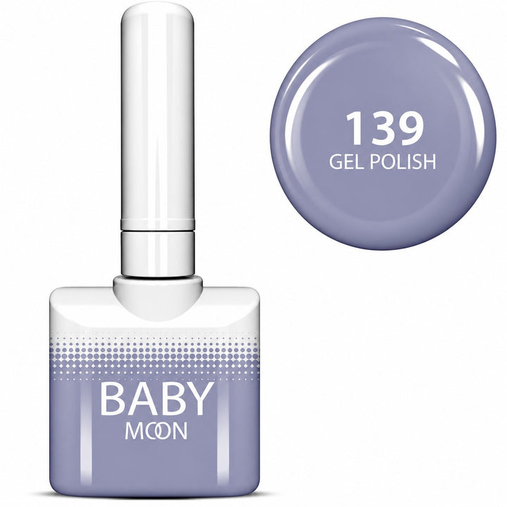 Baby Moon Premium gelinis lakas 139, 8 ml Moon FULL
