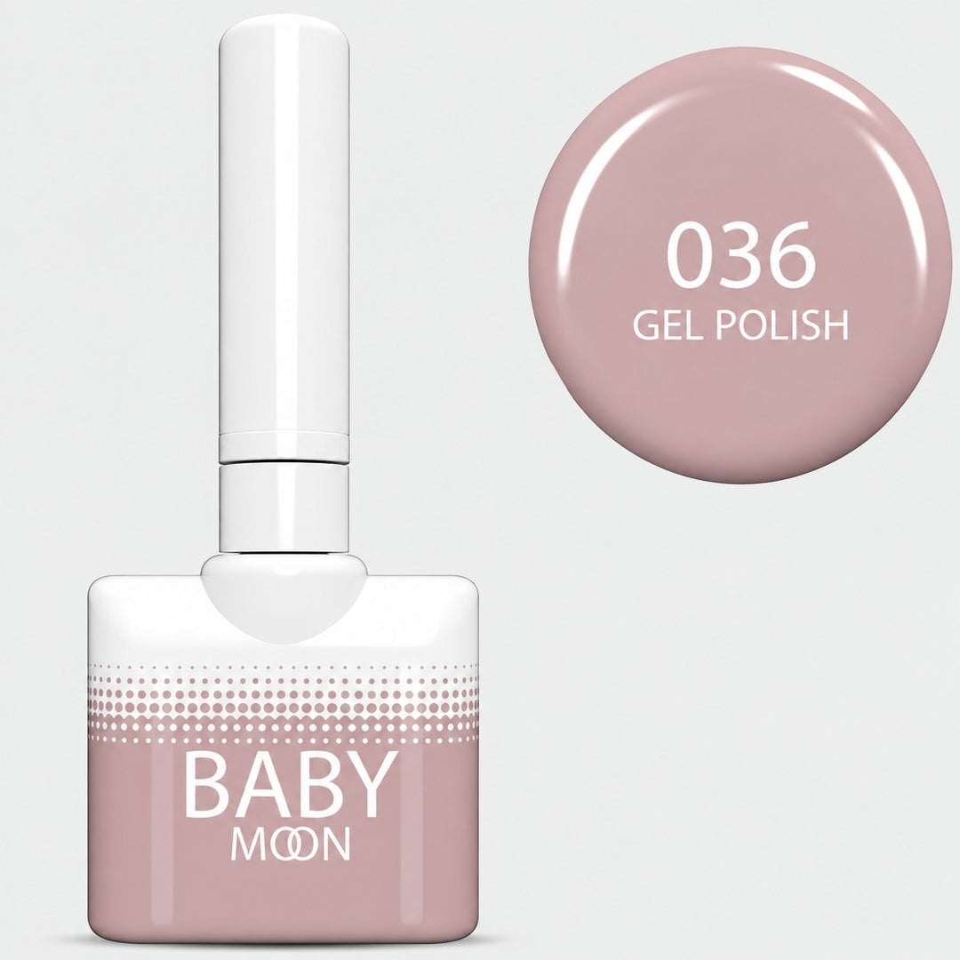 Baby Moon Premium gelinis lakas 036, 8 ml Moon FULL