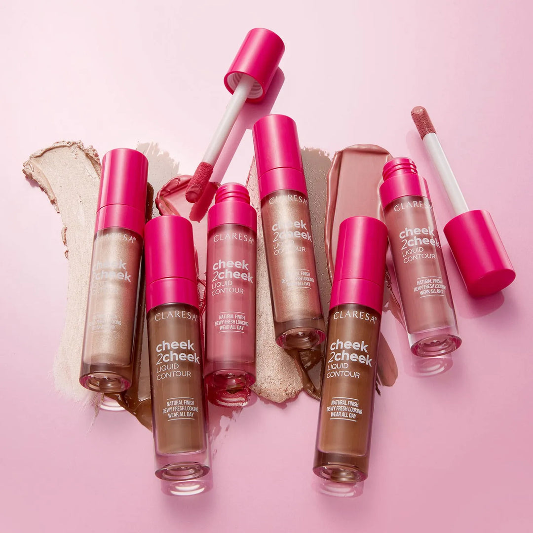 CLARESA skystas bronzeris cheek2cheek LIQUID CONTOUR 02 Sun Kissed, 7 g 4Mass