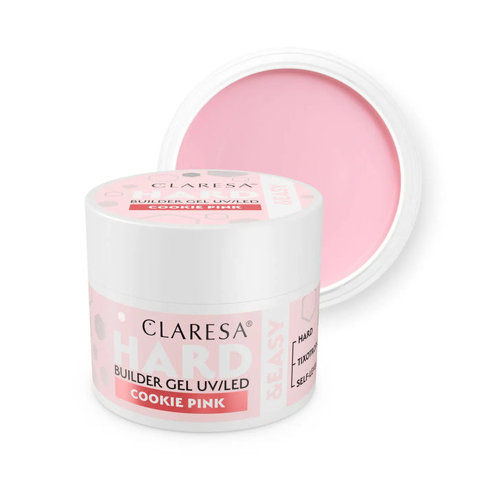 CLARESA HARD&EASY STATYBINIS GELIS NUDE GLOW 12 g 4Mass