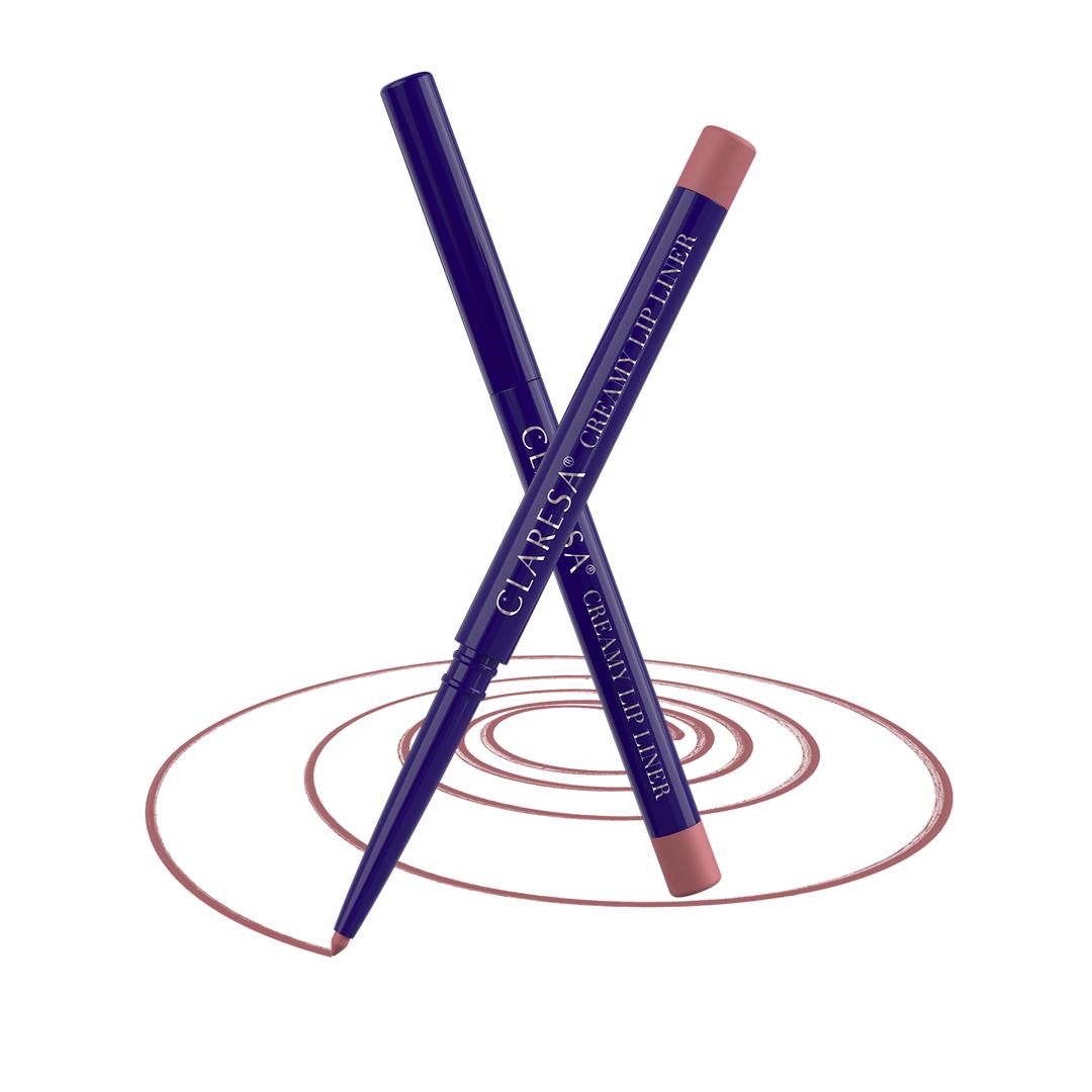 CLARESA CREAMY LIP LINER  Kreminė lūpų kontūro pieštuko priemonė 01 FINESSE, 0,35 g Naguprieziura