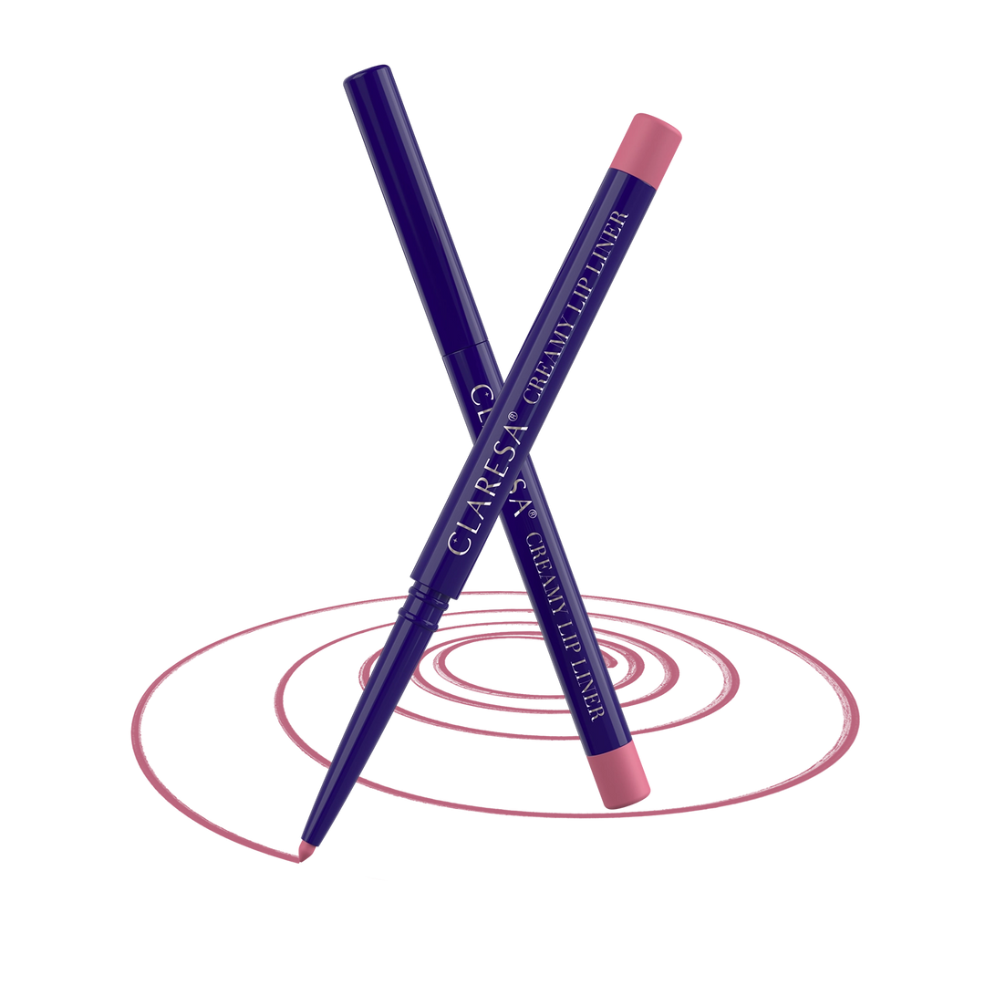 CLARESA CREAMY LIP LINER  Kreminė lūpų kontūro pieštuko priemonė 02 Wishful, 0,35 g Naguprieziura