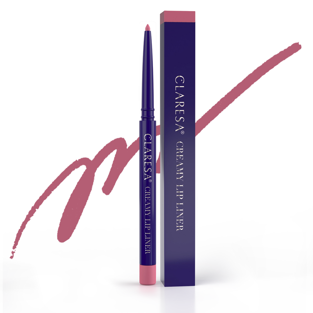 CLARESA CREAMY LIP LINER  Kreminė lūpų kontūro pieštuko priemonė 02 Wishful, 0,35 g Naguprieziura