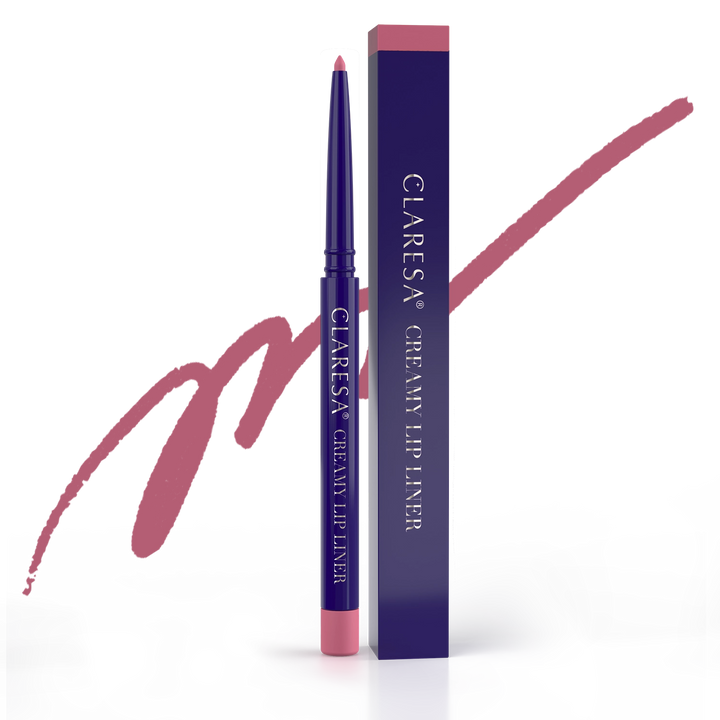 CLARESA CREAMY LIP LINER  Kreminė lūpų kontūro pieštuko priemonė 02 Wishful, 0,35 g Naguprieziura