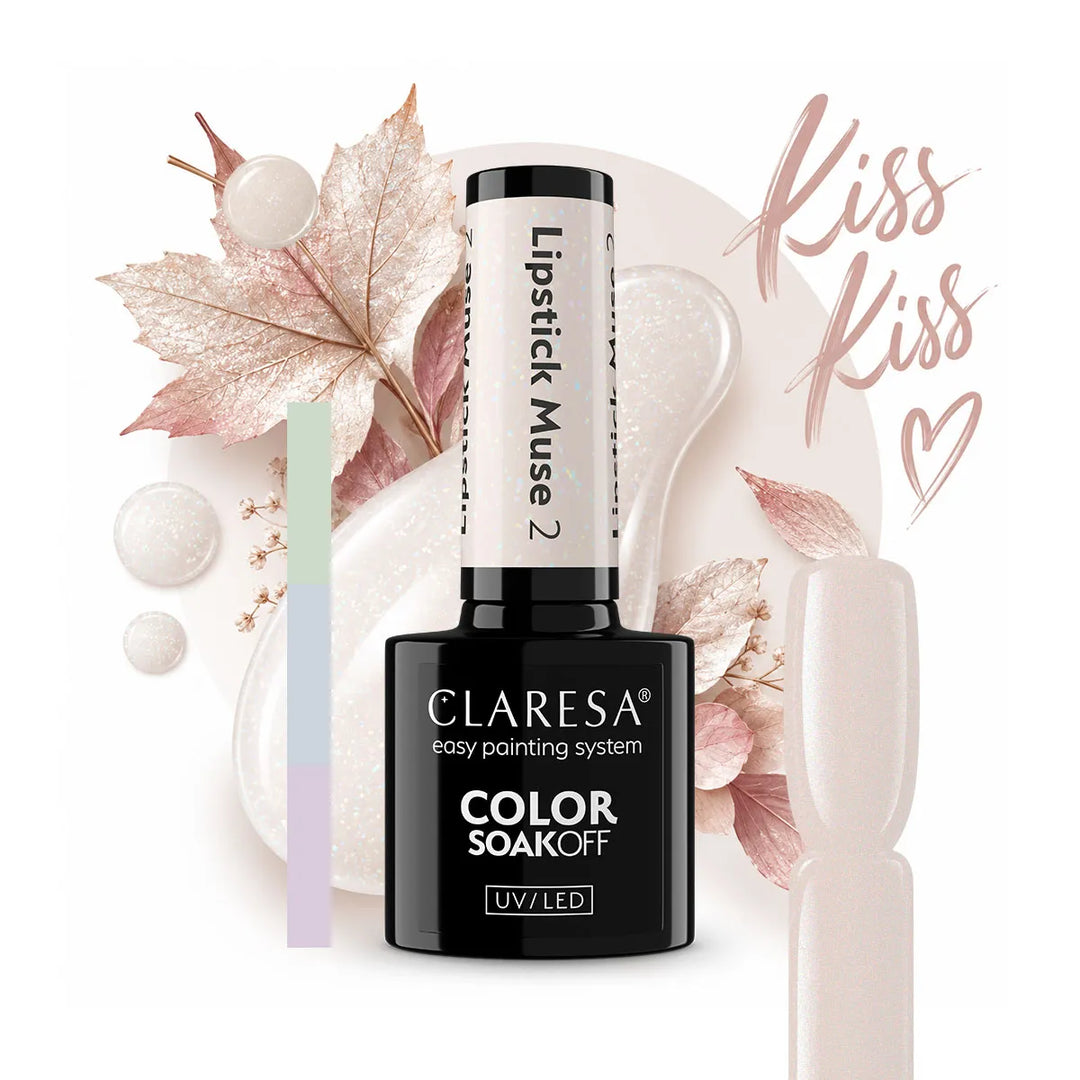 Gelinis lakas CLARESA  Lipstick Muse 02 4Mass