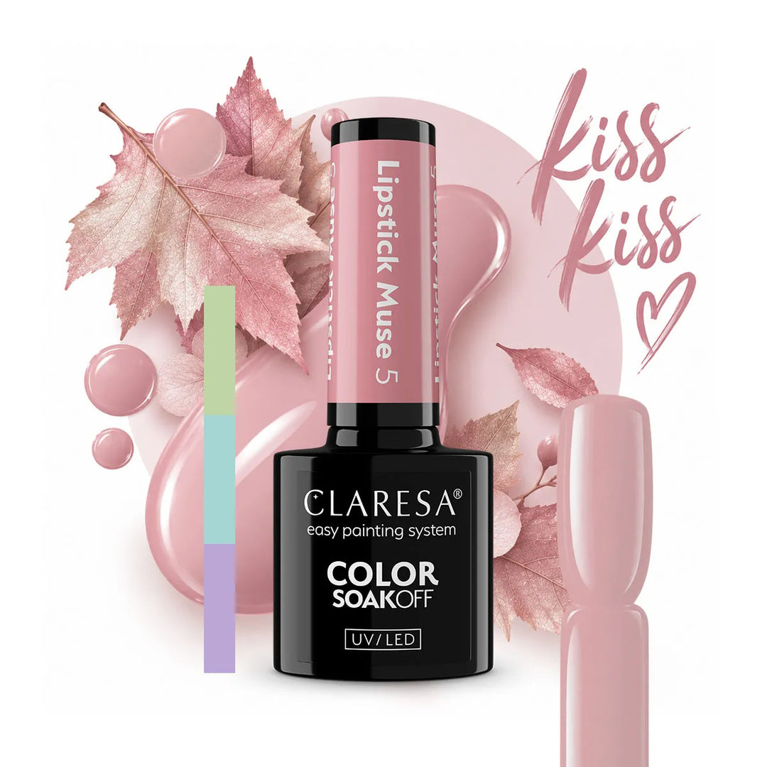 Gelinis lakas CLARESA  Lipstick Muse 05 4Mass
