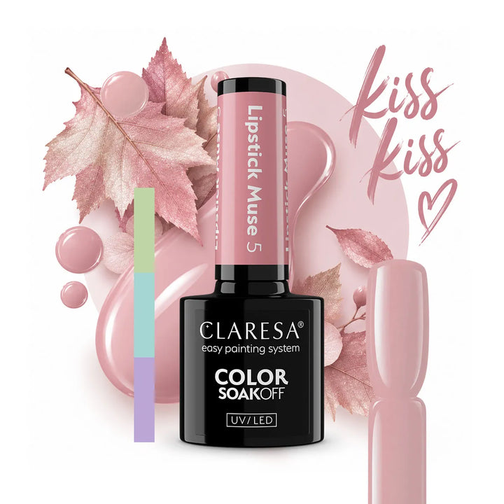 Gelinis lakas CLARESA  Lipstick Muse 05 4Mass