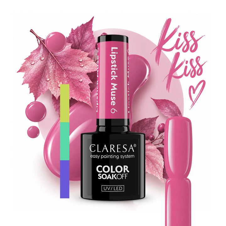 Gelinis lakas CLARESA  Lipstick Muse 06 4Mass