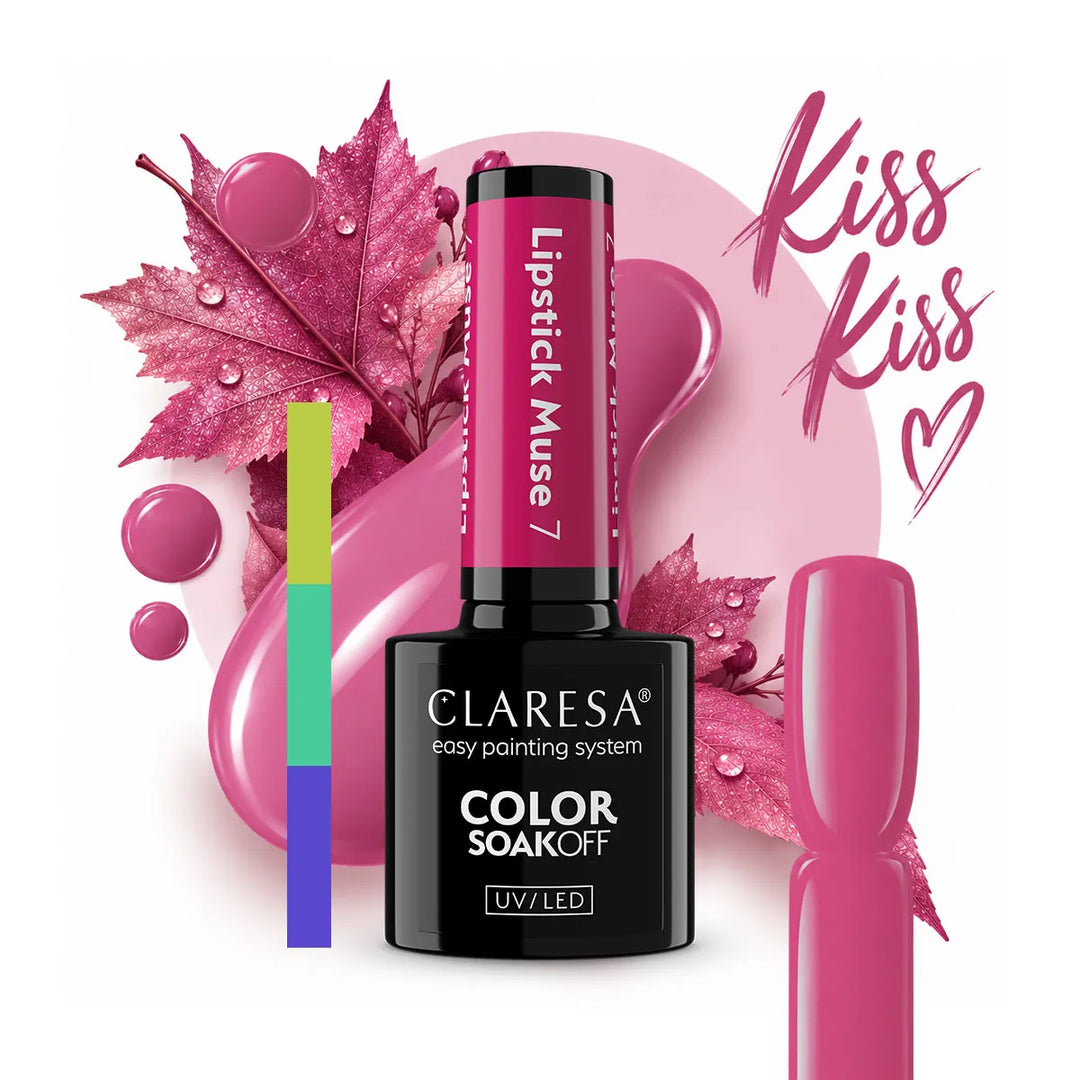 Gelinis lakas CLARESA  Lipstick Muse 07 4Mass