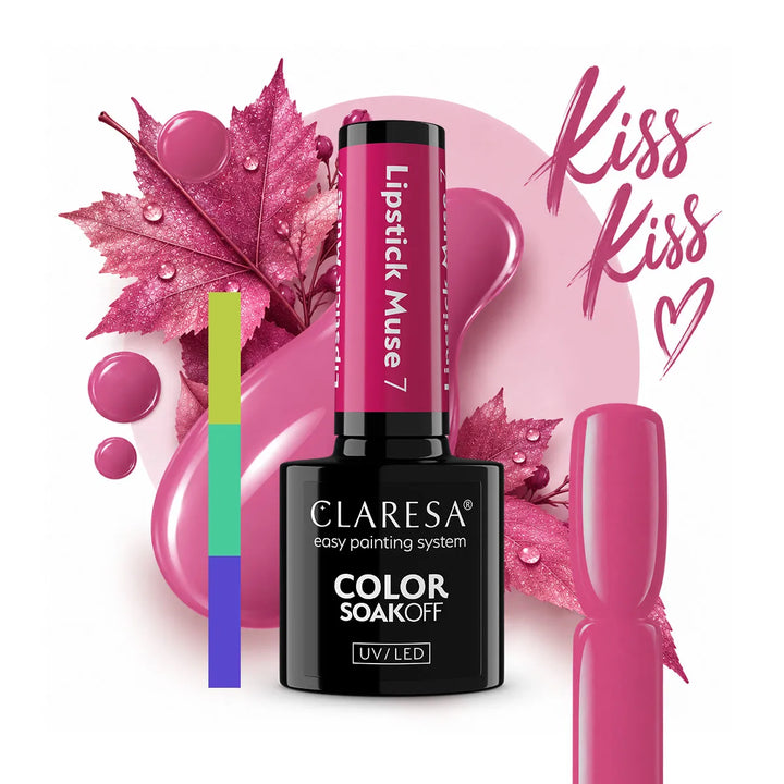 Gelinis lakas CLARESA  Lipstick Muse 07 4Mass