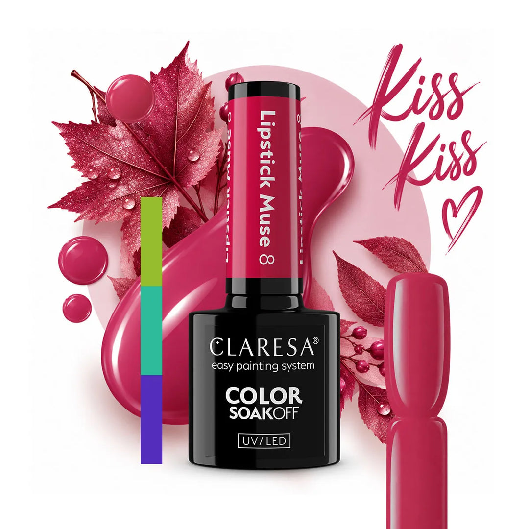 Gelinis lakas CLARESA  Lipstick Muse 08 4Mass