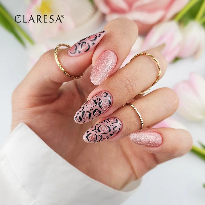 Gelinis lakas CLARESA Nude Glow Gummy Nude 1, 5g 4Mass