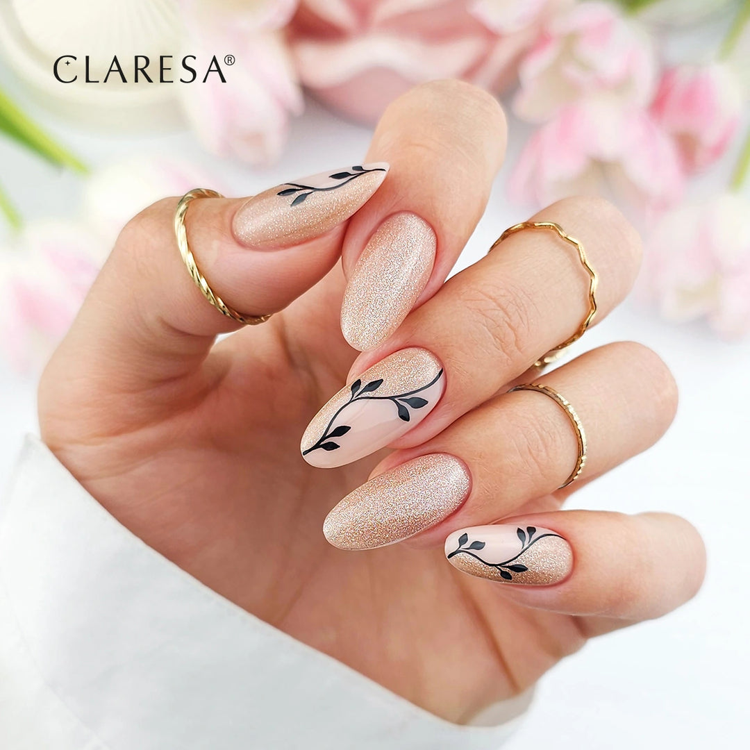 Gelinis lakas CLARESA Nude Glow Gummy Nude 2, 5g 4Mass