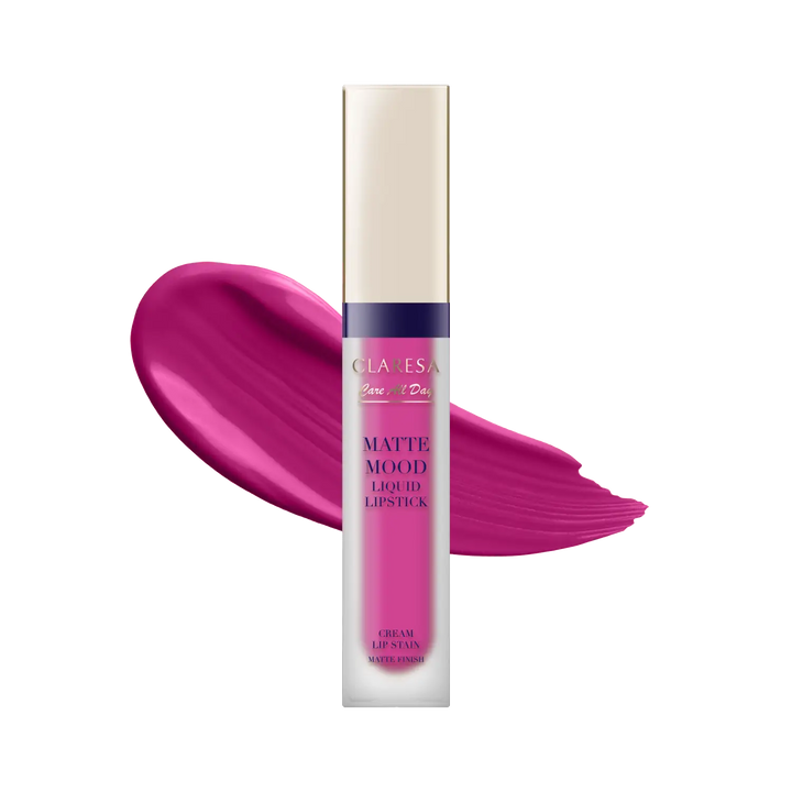 Claresa MATTE MOOD skysti lūpų dažai 7 ml – Bliss 06 Naguprieziura