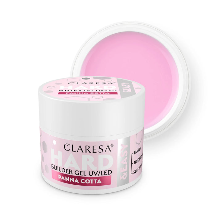 CLARESA HARD&EASY STATYBINIS GELIS PANNA COTTA 45 g 4Mass